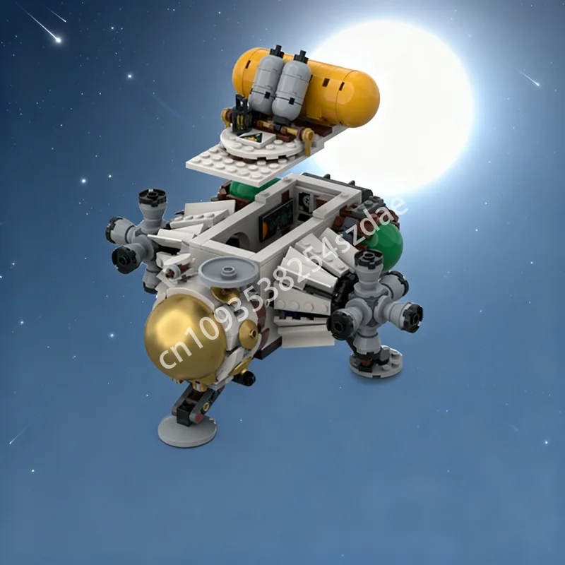 543 قطعة MOC الخارجي البرية S هاتشلينغ السفينة الفضاء لعبة مجسمة اللبنات هدية الكريسماس العمارة تجميع DIY بها بنفسك الطوب الاطفال #1