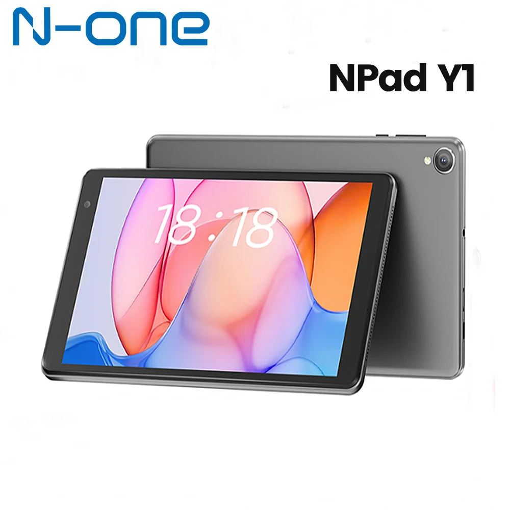 N-one NPad Y1 Android 14 10.1インチタブレット (4+4) 8GB+64GB 1280