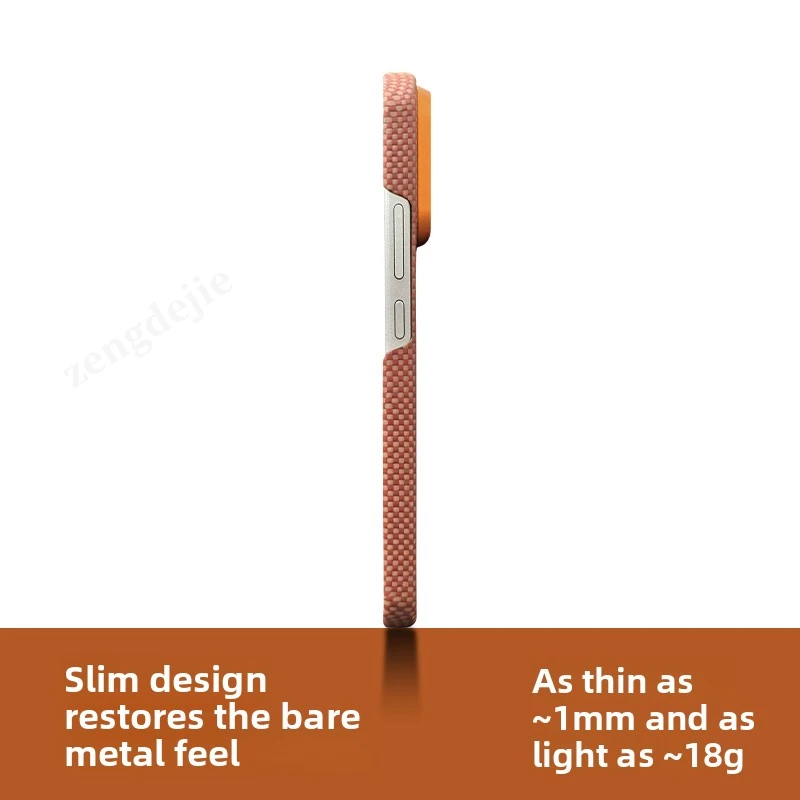 حافظة رفيعة مغناطيسية من ألياف الأراميد لهاتف Xiaomi 17 Pro Max - غطاء رفيع للغاية مقاوم للصدمات مع حلقة مغناطيسية مناسبة تمامًا