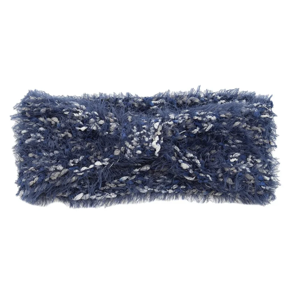 

Velvet Ear Warmer Headband for Girls Winter Warm Knitted Head Wrap Soft Elastic Bow Hair Band Stretchable Fleece Lined