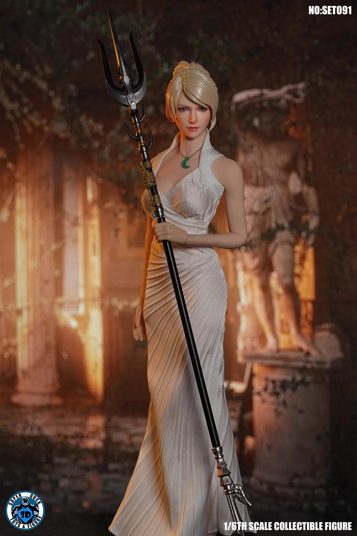 

SUPER DUCK SET091 1/6 Soldier Princess Head Carving Clothing Weapons Set Fit 12'' Action Figures S10D Body Model Toy In Stock