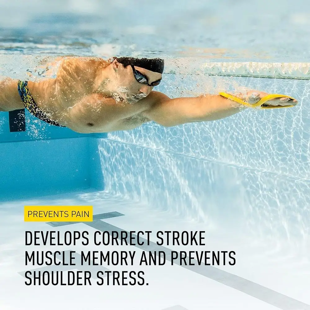 8-förmiger Schwimmtrainer Ergonomisches Verschleißfestes Schwimmtrainings-Paddel Unterarmstütze Professioneller Schwimmstil-Korrektor für Pooltraining