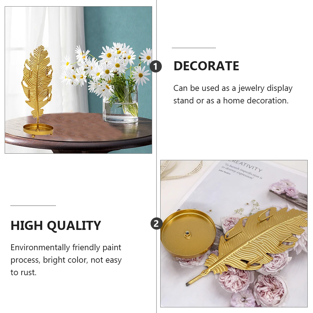 

Jewelry Display Stand Tray Organiser Storage Plate Container Bracelet Accessories