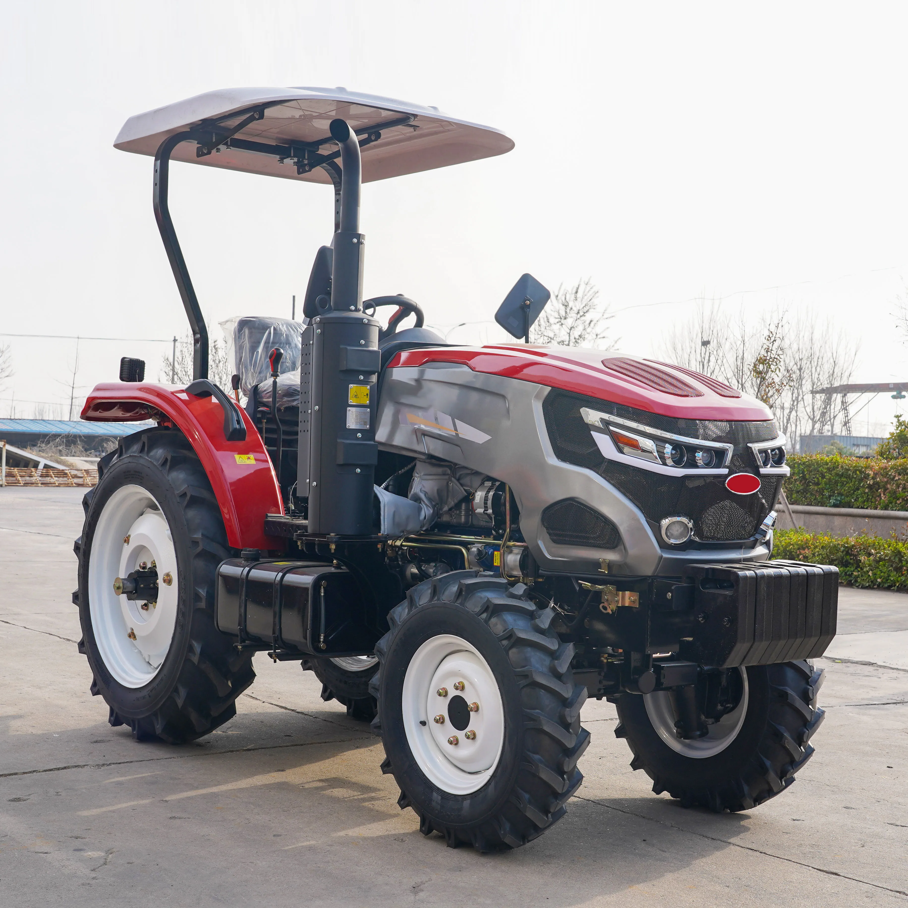 【Hot】Multifunctional 110HP Wheeled Tractor with Diesel Engine and Backhoe New and Used Condition for Agriculture by YTO