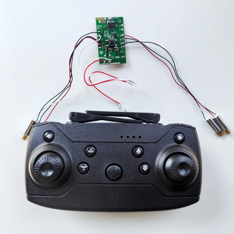 E88 804 Remote Controller With Receiver Board for DIY RC Drone Mini Quadrocopter 3.7V Coreless Motors  DIY Model Parts