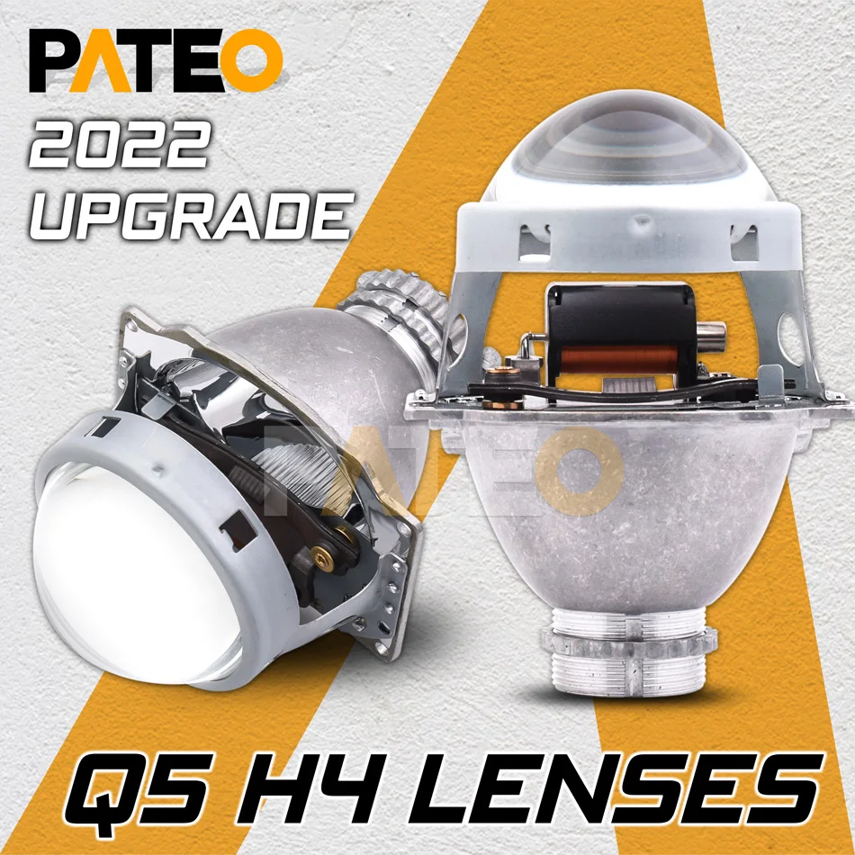 Bi-xenon Lens For Q5 H4 Projector D2S D2H HID LED Car Lamps 3.0