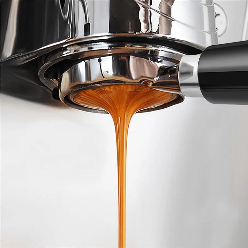 Portafilter sem fundo ABUD-51Mm com 2 cestas de filtro para Delonghi ECO310 / ECP35.31 / ECP3631 Portafilter nu sem fundo