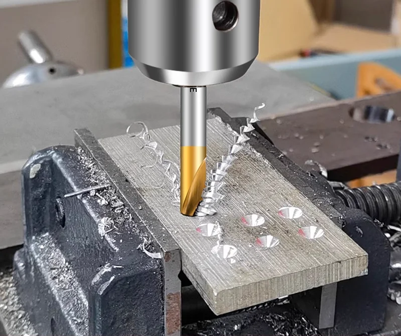 بقعة الحفر HSS Co Cobalt NC مركز بت 90 درجة موقع إعداد دليل الطيار ثقب آلة التصنيع باستخدام الحاسب الآلي أداة 3-12 مللي متر