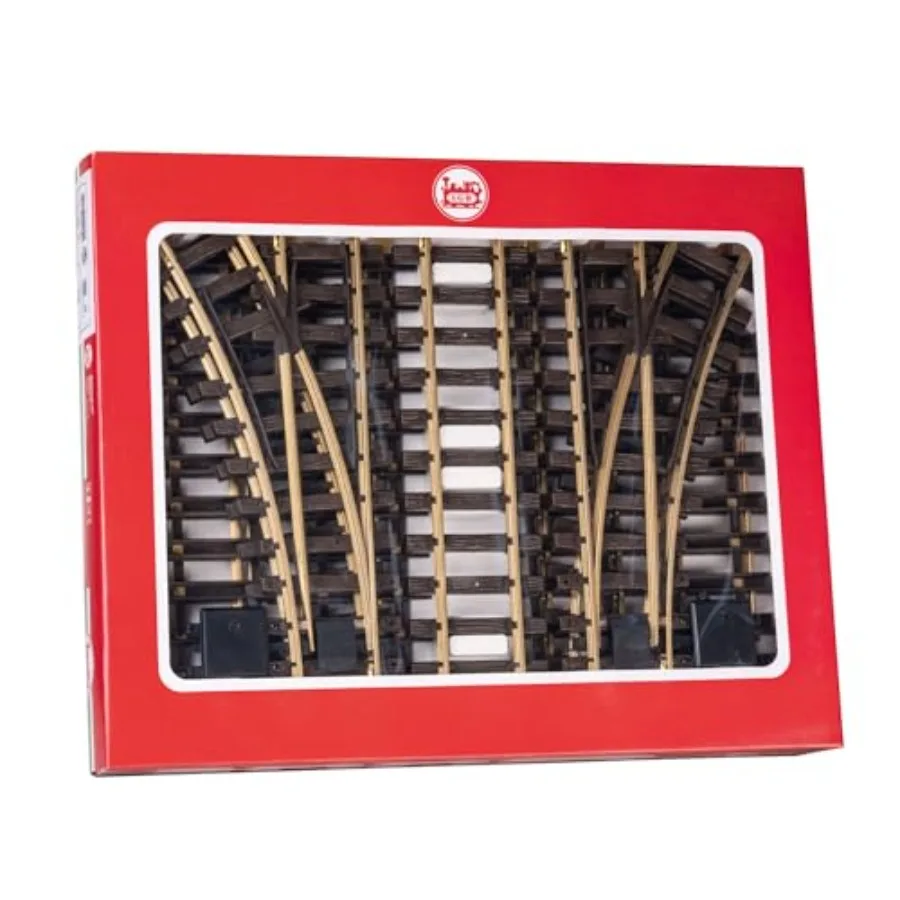 

LGB 19902 Station Track Set - G Scale for outdoor model railroading, made of durable brass, antique bronze finish, weather-resi