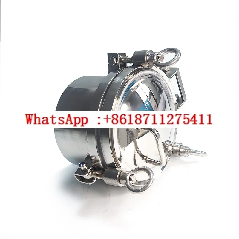 

304 stainless steel pressure manhole cover Sanitary grade Atmospheric pressure manhole door Quick opening manhole