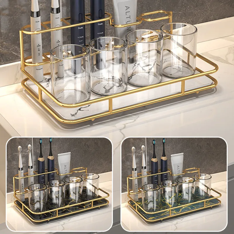 

Tuqiu полка для ванной комнаты, Золотая квадратная Косметическая полка, полка для душа и ванны, органайзер для хранения, держатель, угловая полка, Новое поступление