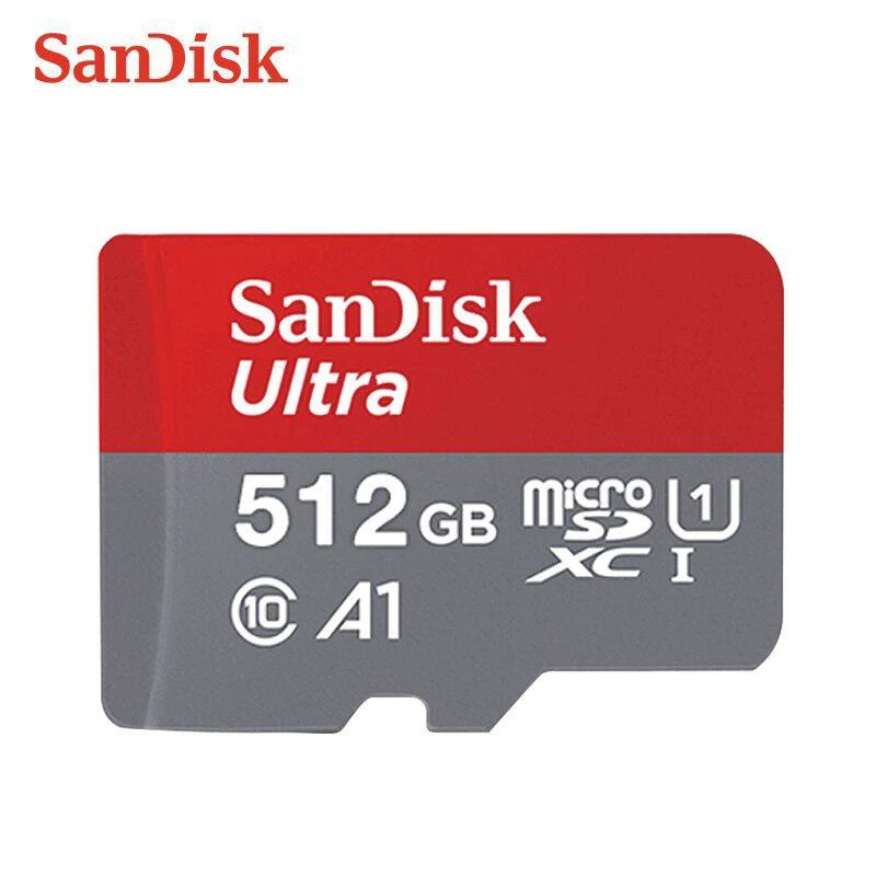 100% Sandisk tarjeta Micro TF SD 1TB 32GB 64GB 128GB 256G 512GB de memoria para switch consola de juegos monitoreo de vídeo Drones de teléfonos inteligentes