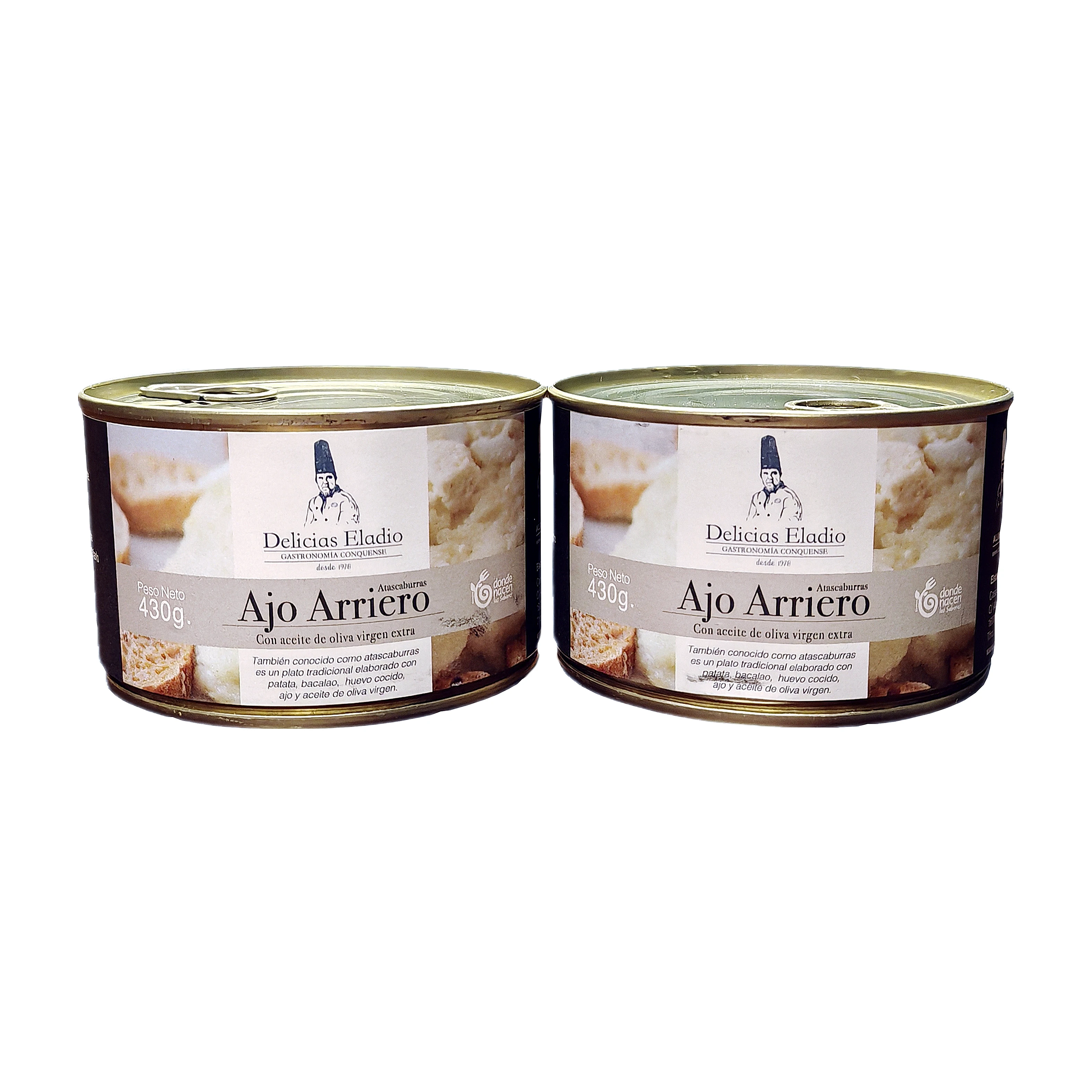 Ajo arriero de Delicias de Eladio (Pack de 2 unidades)