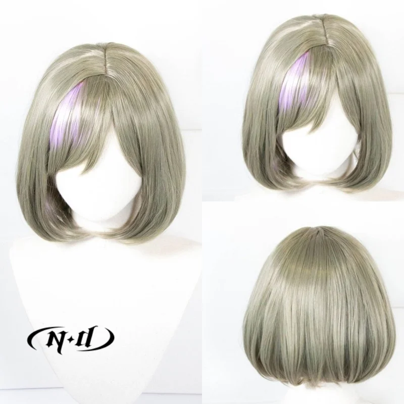 ND Keke Tang Cosplay Wigs Hairpiece Love Live Anime Cosplay Hair Wigs for Comic Con Coser Costume Theme Party Heat Resistant