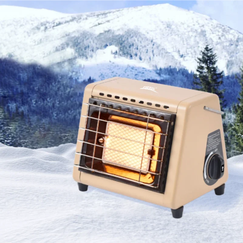 Outdoor Gas Heater, Natural Gas and Butane Camping Stove, Portable Heating Device