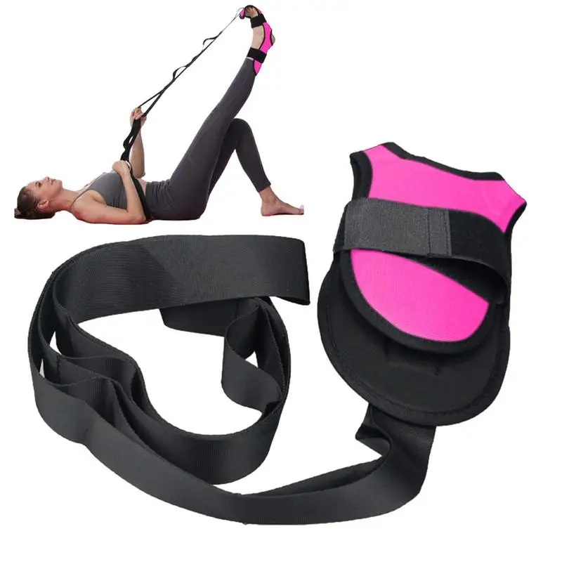 Fascia Stretcher Finally Flexible Again Yoga Strap Belt Foot Stretching Band Hemiplegia Rehabilitation Leg Stretcher