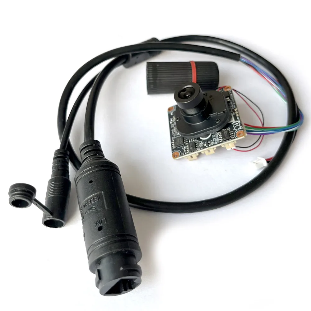 

HD CCTV 8mp 5mp 4mp IP Camera module + 48V POE Cable Network Security IPC XMEye Low illumination