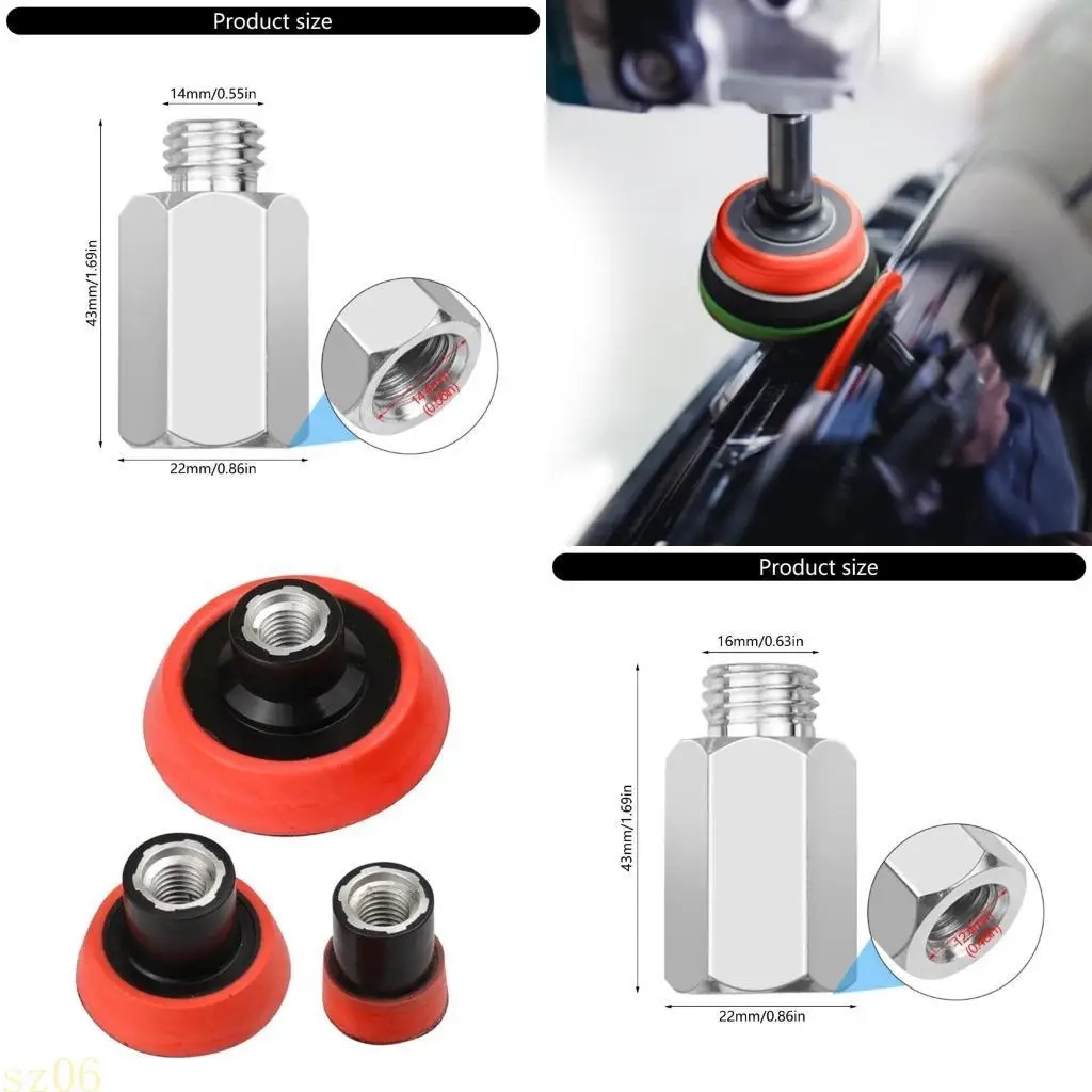 

Q2Q4 3 -дюймовый пластинчатый шлифовальный шлифовальный панель держатели полосы пакетов ATAPTER для ухода за промывкой для