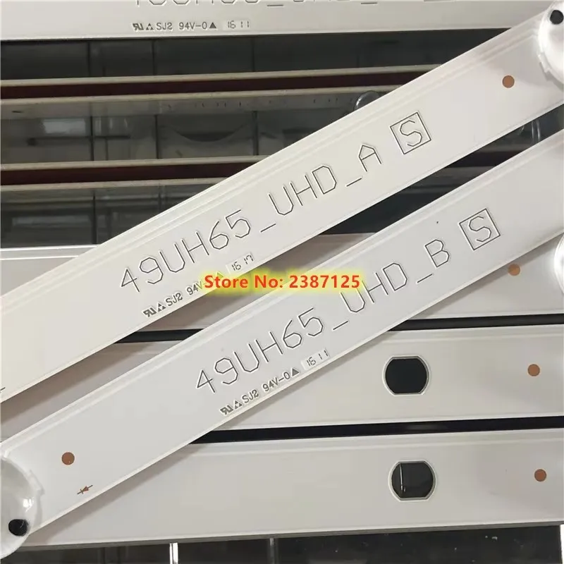 6set LED Strip for 49UH65_UHD_A B SC_49inch_UHD_B A 49UH603V 49UH610V 49UH620V 49UH650V 49UH652V HC490DGN-ABRC1-214X EAV63452401