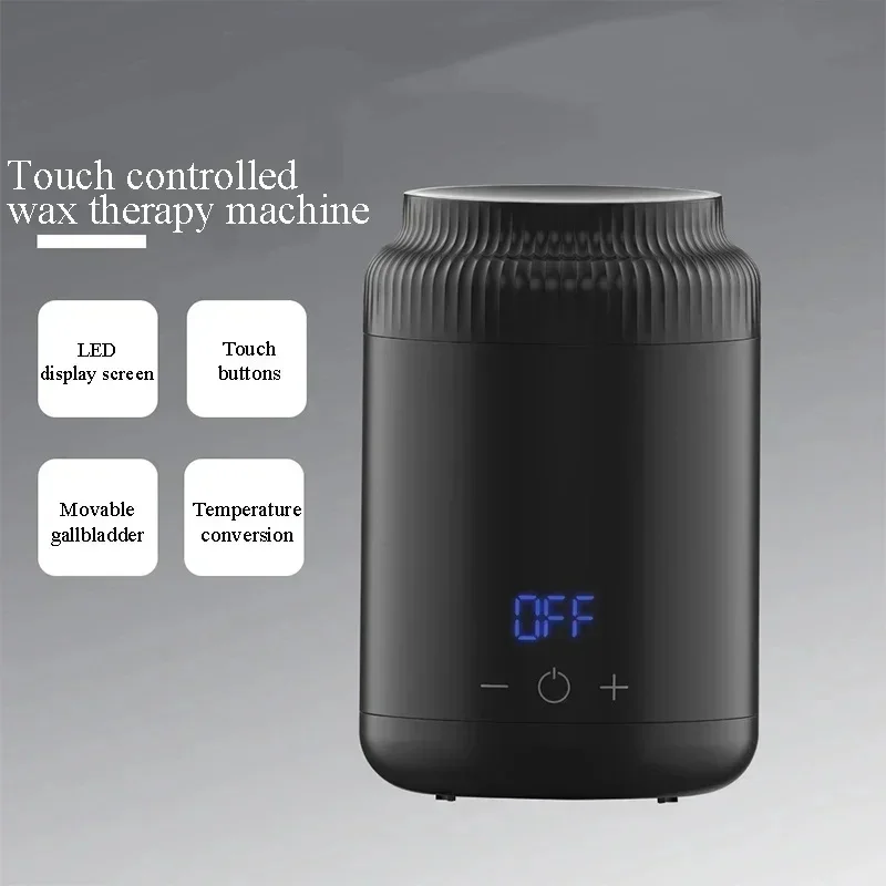 26 New Wax Heater for Hair Removal, Touch Control Wax Melting Machine, 40W High Power Fast Heating, Home Salon Beauty Equipment