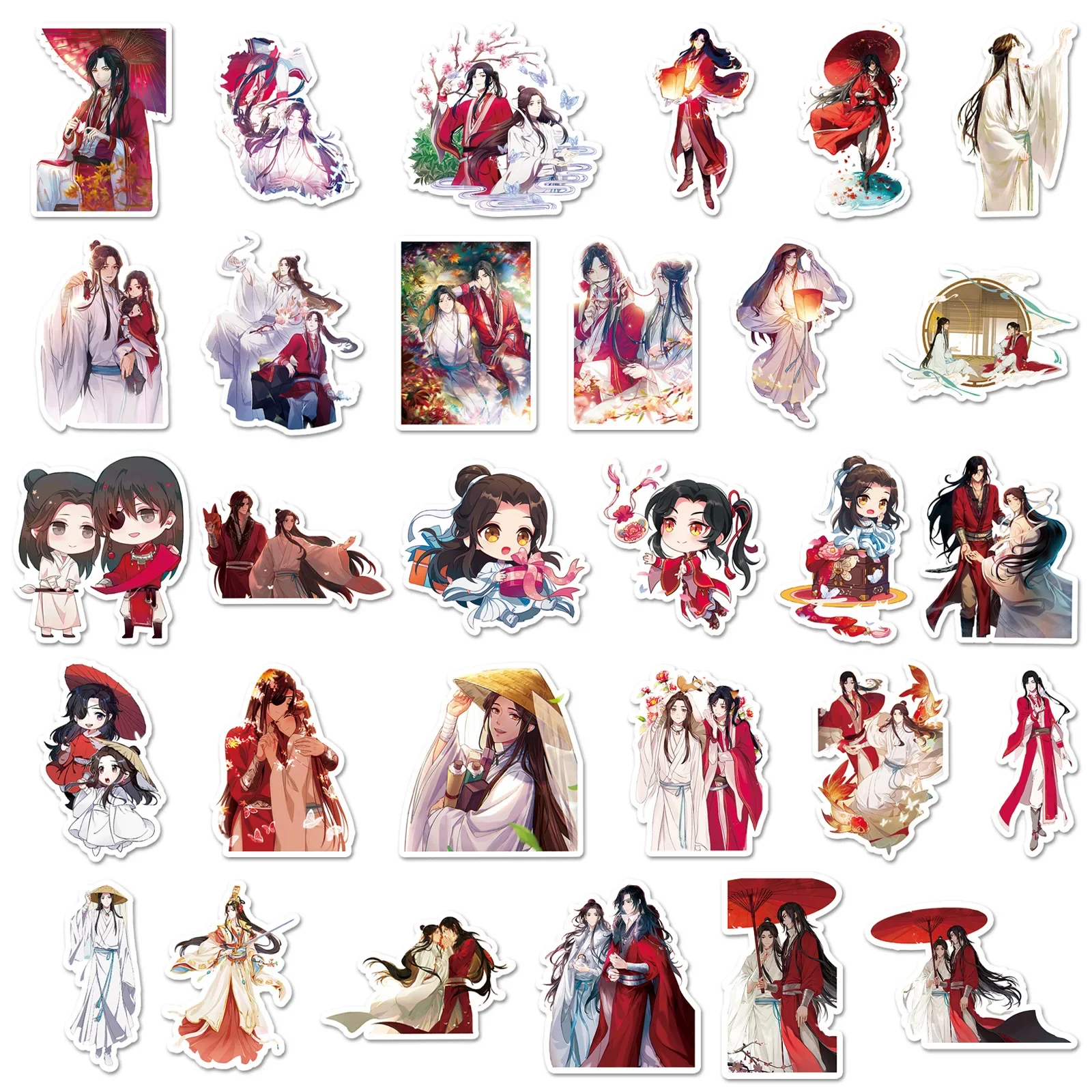 58 قطعة ملصقات نعمة مسؤول السماء الاتجاه الوطني الرسوم المتحركة ملصق مائي لأجهزة الكمبيوتر المحمول كأس الهاتف ملصق مضاد للمياه ألعاب الأطفال #3