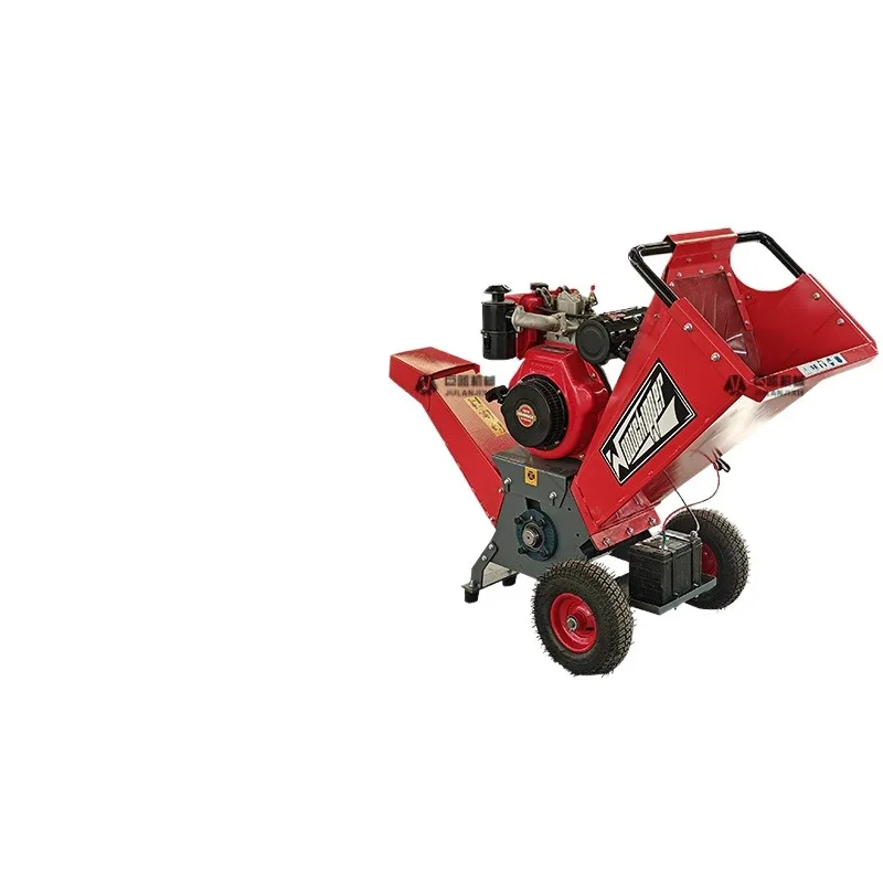 

Garden Machine 78kg 170f Engine Wood Chipper Tree Branches Shredder Chipping for Branch and Leaf Easy to Move