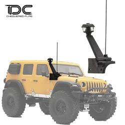 1/24 Wading Hose Snorkle Metal Antenna for AXIAL SCX24 JEEP Wrangler  Deadbolt RC Crawler Car Uprated Parts Accessories carros