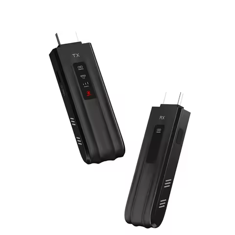 B37B-Wireless -Compatible Transmitter Receiver,LED Display,4K Decode &amp; 1080P Wireless Extender For PC/Laptop/TV Box
