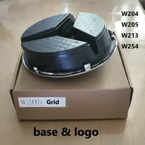 3D 스타 자동차 그릴 엠블럼 - 메르세데스 W213/X253/W205 A/C/E/S/CLA/GLB/GLC/GLE/GLS 프론트 그릴 액세서리