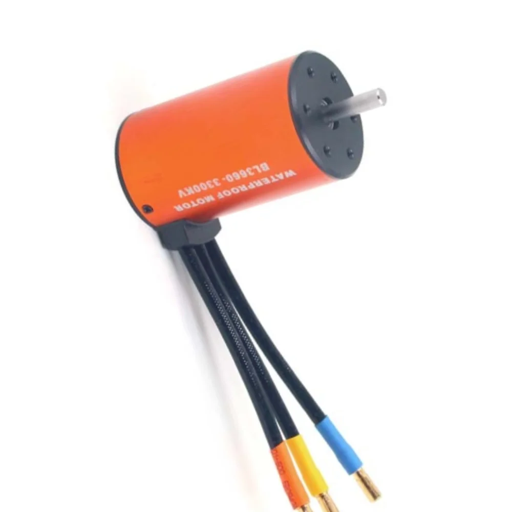 FATJAY RC هواية 3660-3300KV-4T 2-4S بطارية مقاوم للماء فرش Sensorless Inrunner 4-القطب نموذج أجزاء المحرك لقارب سيارة RC