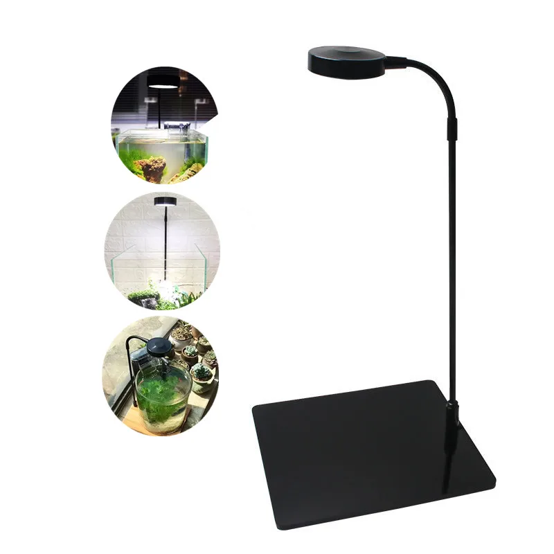 

High Quality LED Full Spectrum Aquarium Light with Acrylic Desk Panel for Aquarium Light Plants