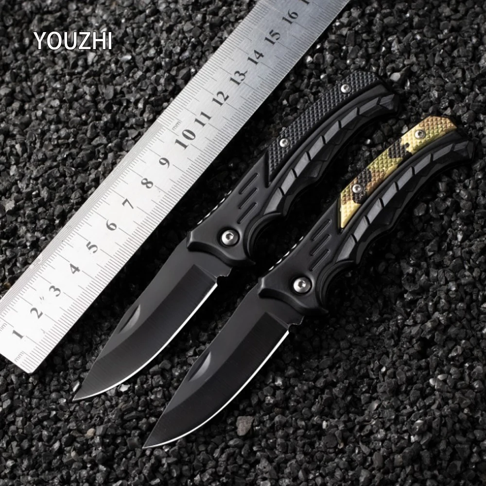 

Outdoor Camping Survival Multifunctional Keychain Knife EDC Tactical Bag Knife Self-defense Stainless Steel Folding Knife