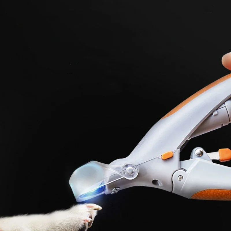 LED-Licht Haustier Nagelknipser Trimmer Professionelle Haustier Nagelknipser Schere Haustier Hund Katze Nagel Zehen Klaue Schere Heimtierbedarf Katze
