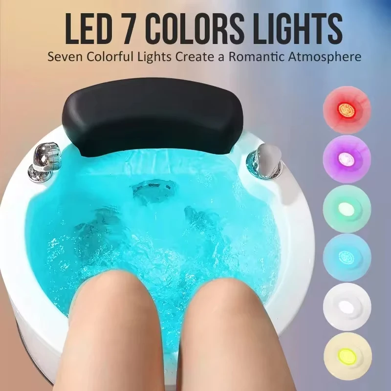 Spa Pedicure Basin For Beauty Salon Surfing Massage Beauty Parlor Spa Foot bath Tub Electric Footbath Pedicure Bowl Foot Spa