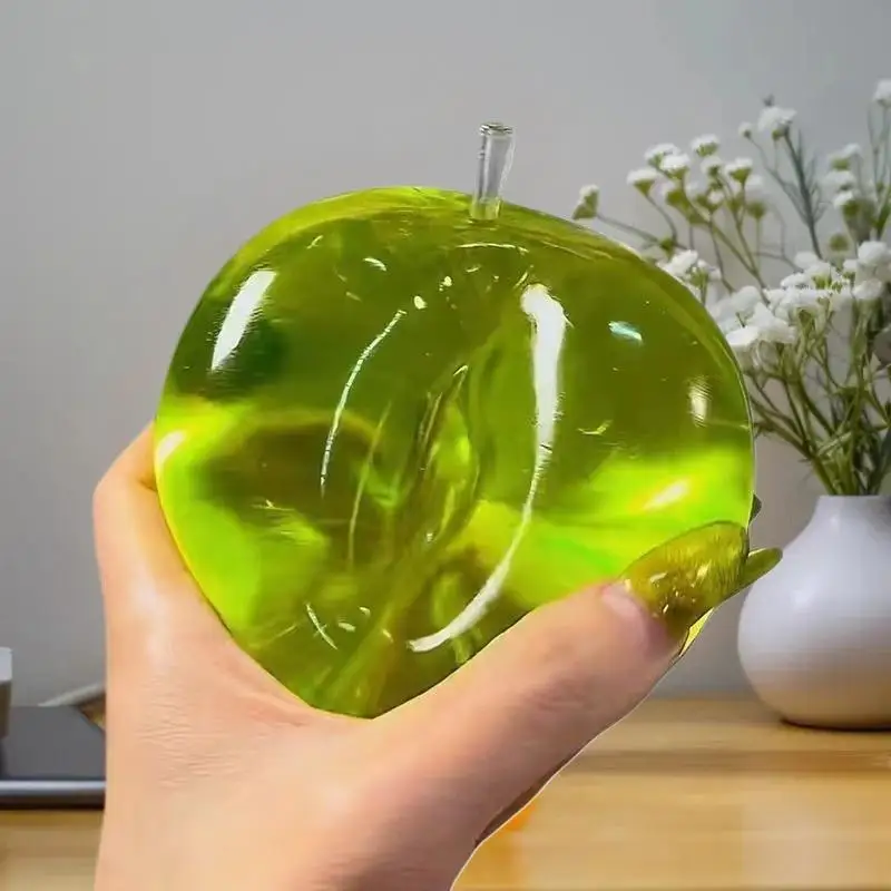 Ontspan en stress loslaten met een stuk appelvormig fidget-speelgoed, geweldig cadeau voor vrienden