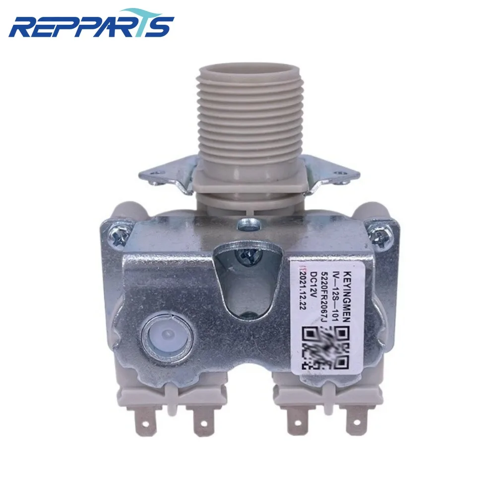 جديد 5220FR2067J DC12V صمام الملف اللولبي لمدخل المياه الكهربائية لأجزاء غسالة LG