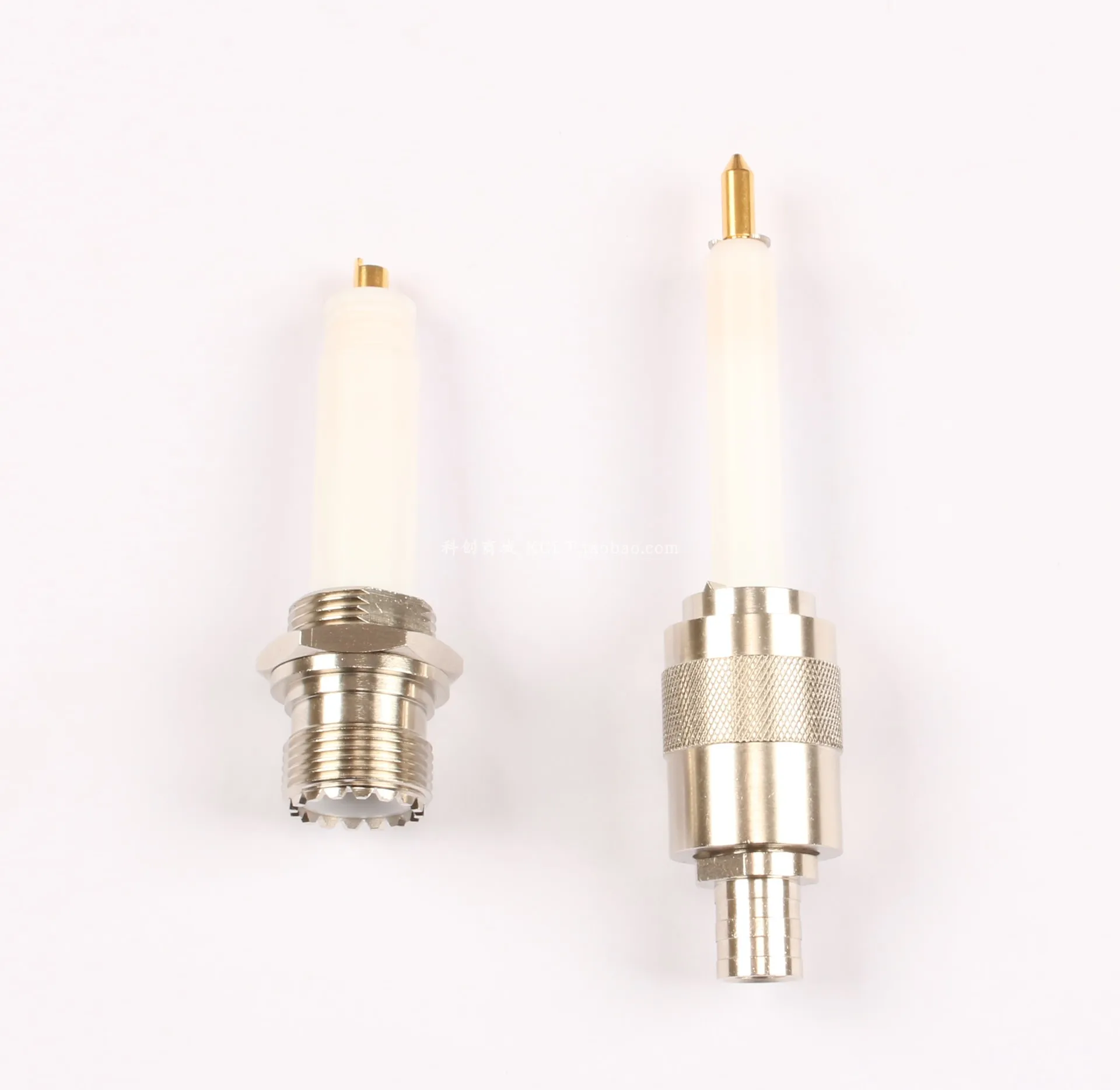 10kV High Voltage Connector with Locking Microwave Source Terminal Cable Head Metal Coaxial Welding KC25202