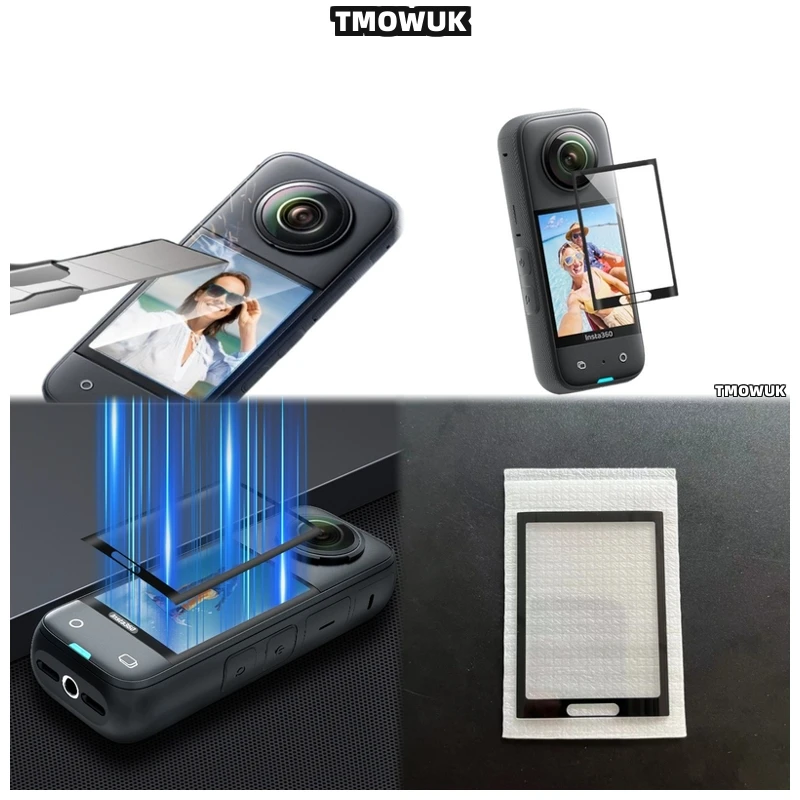 

For Insta360 X3 X4 X5 GPS - Anti - Scratch 3D Curved Soft PMMA Protective Film, Full Cover