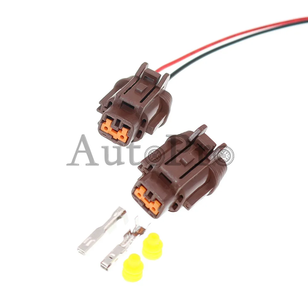 1 Set 2 Hole 6185-0866 6188-0553 2 Pin TS Sealed Series Plug Waterproof Electric Car Connector Lamp Light Socket AC Assembly
