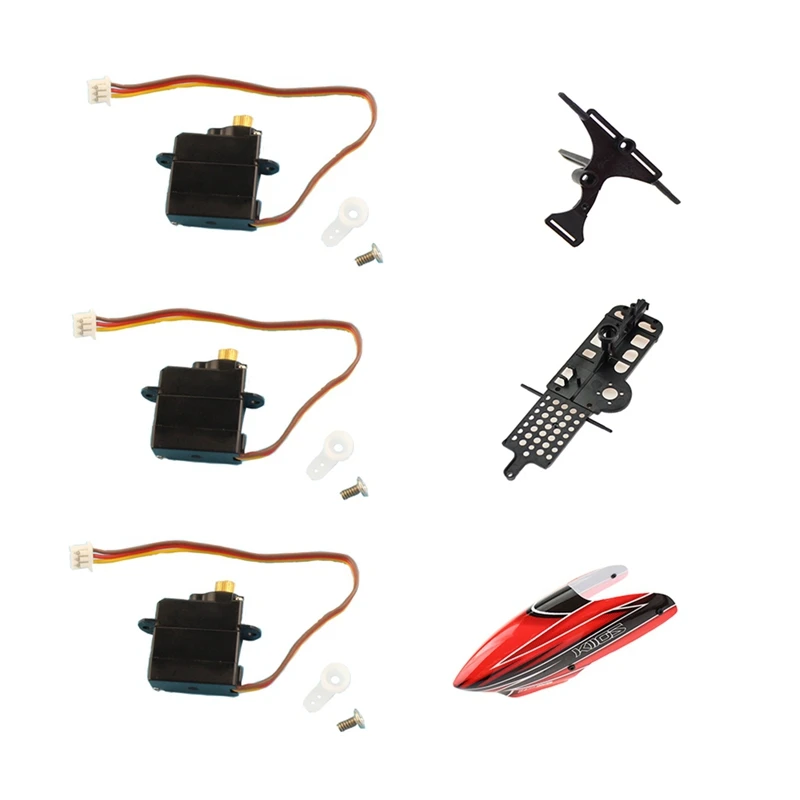 

1 Set XK K110 Upgrade To K110S Canopy Metal Servo For Wltoys XK K110 K110S RC Helicopter Upgrades