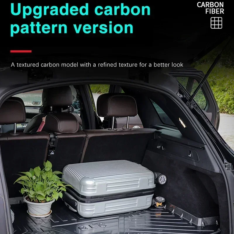 

Car TPE Trunk Mat For BYD DENZA N9 2025 2026 2027 Luggage Mat Auto Boot Mats Storage Pad Tail Liner Wear-Resistant Accessories