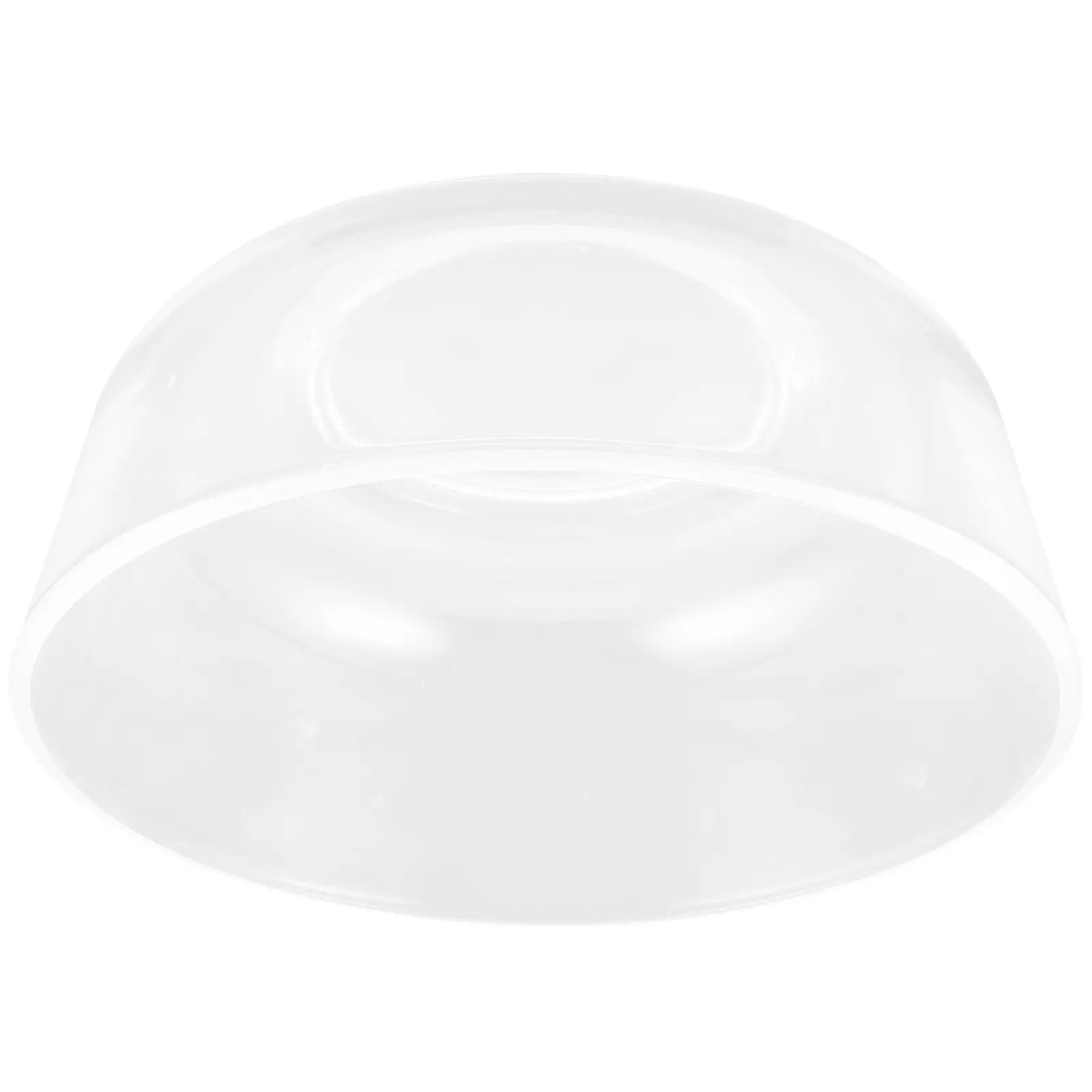 1Pcs 6 Inch Transparent Glass Bowl Salad Fruit Dessert Serving Bowl Wide Rim Easy Handling Cleaning for Parties Receptions