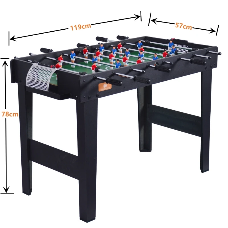 Material de mesa de futbolín de fútbol Kicker con balón de fútbol para niños y adultos, accesorios deportivos de plástico para jugadores de interior