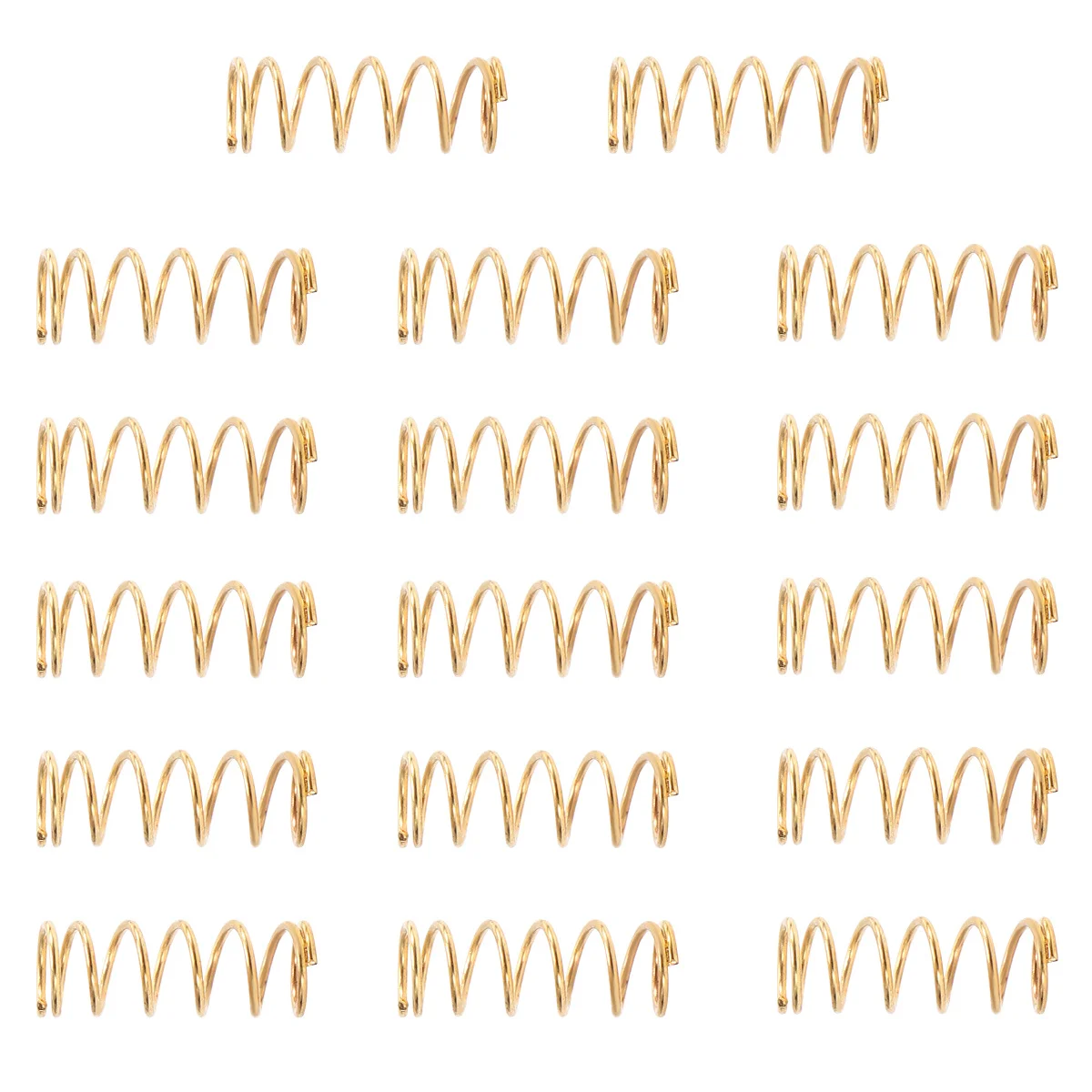 

17Pcs Electric Guitar Spring Pickup Height Adjust Bass Tremolo Arm Tension Replacement Saddle Bridge Pull String