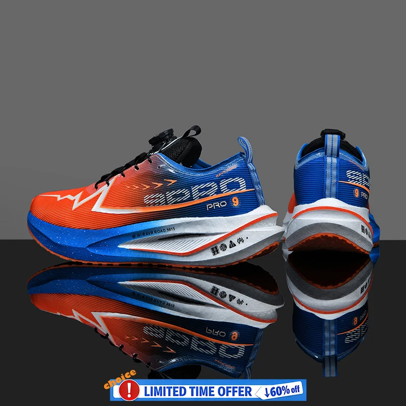 Running Shoes Cushion Jogging Shoes Carbon Board Marathon Men Sports Athletic Breathable Walking Women's Nonskid Casual Sneakers