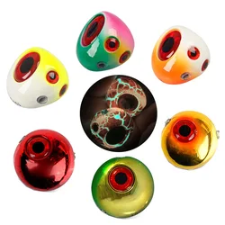 200g/150g/120g/100g/80g/60g/40g tenya Glow Lumious Kabura Pesca 슬라이더 스내퍼/도미 지그 헤드 스커트 지깅 루어 없음