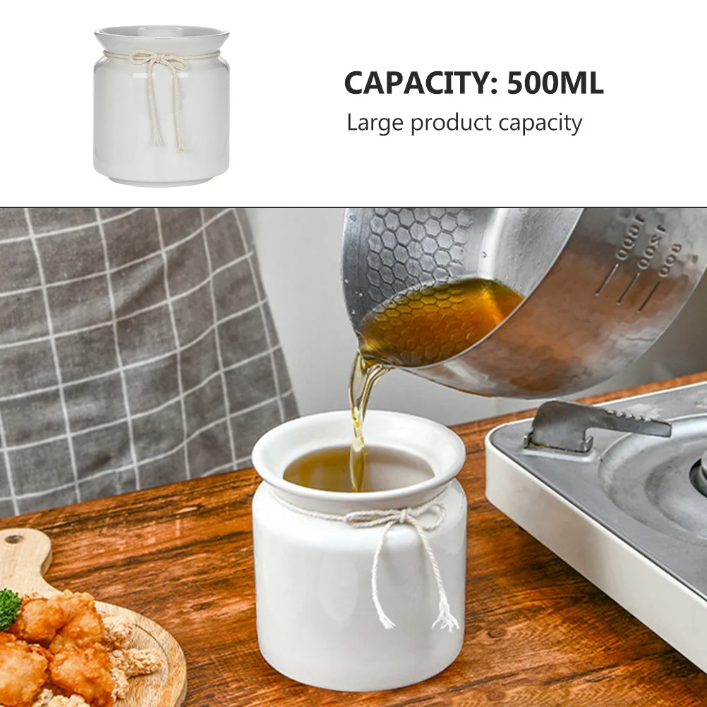 

Ceramic Sealed Jar Airtight Container Wide Application Range Ideal for Storing Spices Coffee Tea Candy Housewarming Gift