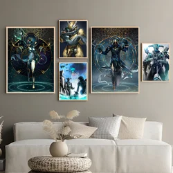 Warframe Vintage Posters Sticky Whitepaper Prints Posters Artwork Posters Wall Stickers