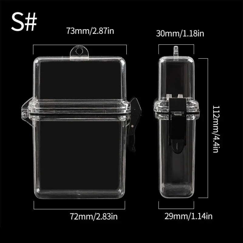 INS 3 Inch Transparent Photocard Holder Dustproof Photo Storage Box Style Card Album for Photo Collection Display