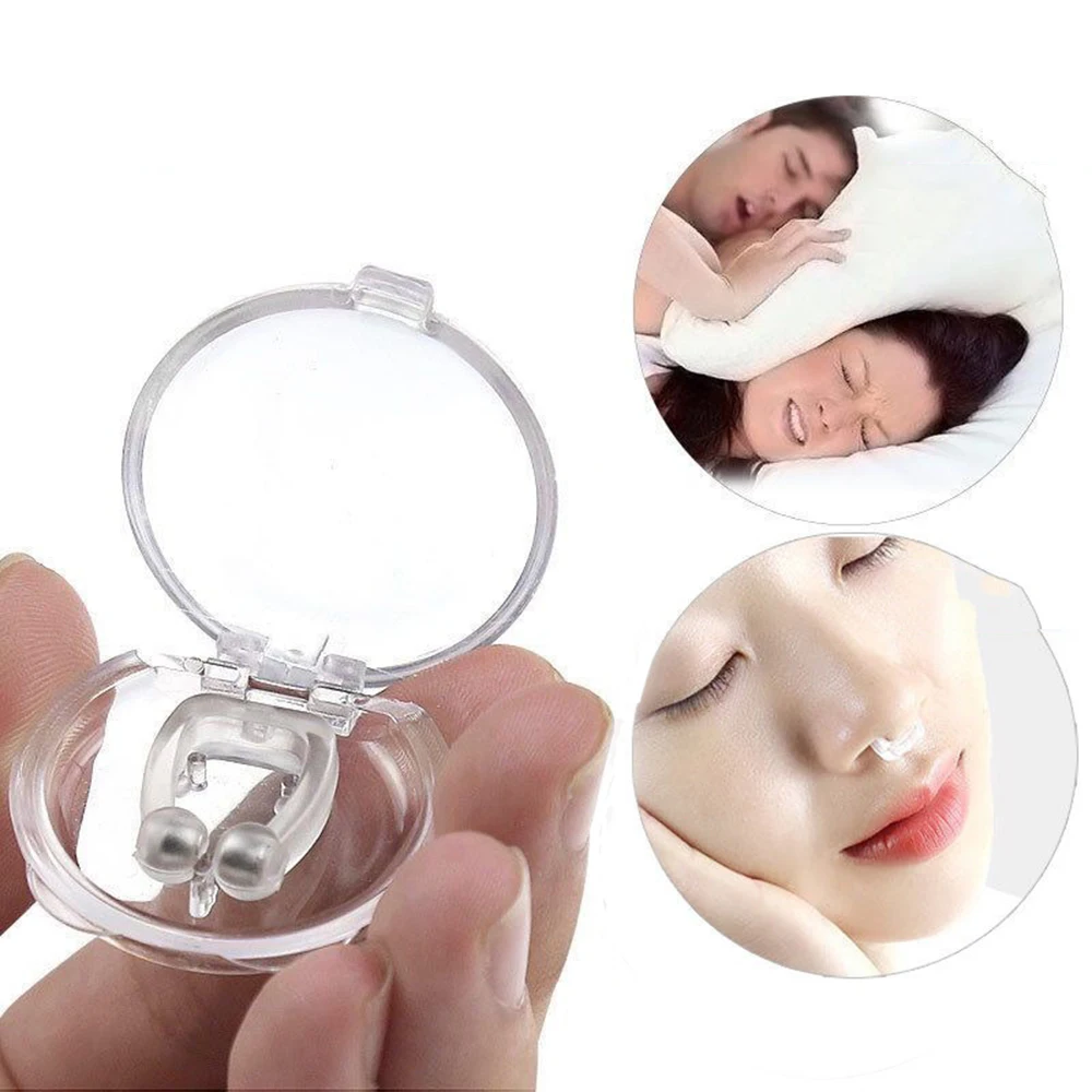 1/2/5PCS Anti-snoring Corrector Snoring Artifact Anti-snoring Device Nose Clip Suitable for Sleeping In Public Places At Night